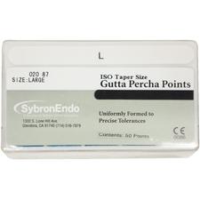 Tapered Gutta Percha Points – 50/Box, Large