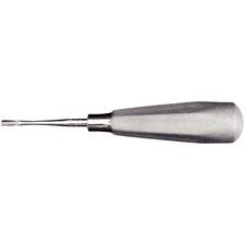 Élévateurs chirurgicaux – Luxation, courbé, 4 mm, simple extrémité