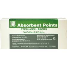 Hygenic® Absorbent Paper Points in Ster-I-Cells – Auxiliary Sizes, 180/Pkg