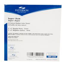 Patterson® Super Dam – Heavy, Green, 5" x 5", 52/Pkg