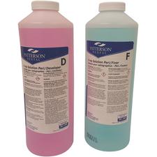 Solutions radiographiques Patterson® – Révélateur péri. et fixateur, 6 pintes (3 révélateurs et 3 fixateurs)
