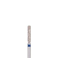 Fraises diamantées BluWhite – FG, très grossière, noire, cylindre droit, 5/emballage