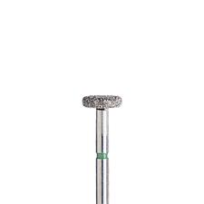 Fraises diamantées BluWhite – FGSS, disque, grossière, verte, nº 835C, diamètre de 4,7 mm, longueur de 1 mm, 5/emballage
