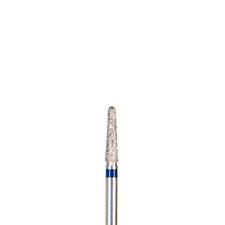 Fraises diamantées BluWhite – FG, grossière, verte, conique à bout rond, nº 856, diamètre de 1,2 mm, longueur de 8 mm, 5/emballage