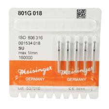 Instruments de diamant – FG, rond, 5/emballage