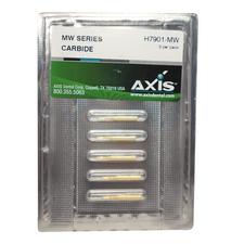 Carbures pour ébarbage et finition NTI® – 12 lames, FG, H246 : Flamme, 5/emballage