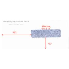 CMS  Insurance Envelopes, Self-Seal, Security-Lined, Personalized, 9-1/2" W x 4-1/8" H, 500/Pkg