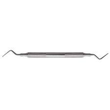Curettes de débridement – N° 3/4, mésial distal, manche arrondi n° 4, double extrémité