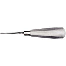 Élévateurs chirurgicaux – Luxation, courbé, 2 mm, simple extrémité
