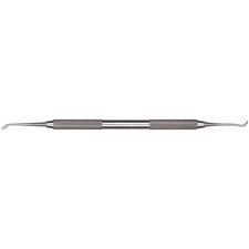 Spatule à sculpter – W-A-C-D, discoïde/bec-de-corbinn, manche arrondi 41, double extrémité