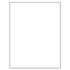Regency Stationery,  Blank Second Sheets, 8-1/2" W x 11" H, 100/Pkg