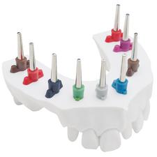 Dowel Pin Indexers with Collars – Anterior, Blue, 500/Pkg