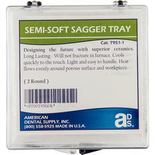 Semi-Soft Sagger Trays, 2/Pkg