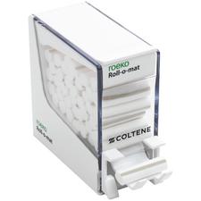 Distributeur de rouleaux de coton Roll-o-mat Roeko, plastique blanc