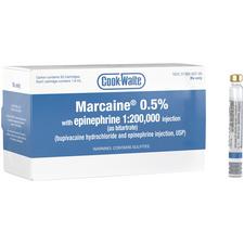 Cook-Waite Marcaine® – cartouches d’injection de 1,8 ml, 50/emballage