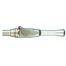 Pièces à main ÉVÉ Bullfrog - aluminium, Long/étendu, Sans adaptateur à pivot 1/2"