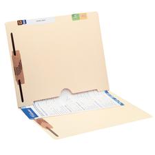 11-Pt Top-Tab Folder with Full Pocket, Positions 1 and 3, 9-1/2" x 11-3/4", 50/Box