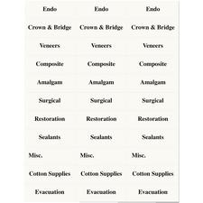 Étiquettes accessoires – étiquettes, pot
