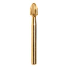 Carbures pour ébarbage et finition NTI® – 12 lames, FG, obus, taille no H7408-MW, diamètre de 1 mm, 5/emballage
