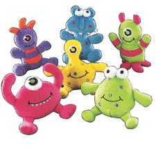 Plush Monsters, Assorted, 4", 12/Pkg
