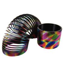 Metallic Rainbow Coil Spring, Multicolored, 3-1/4", 12/Pkg