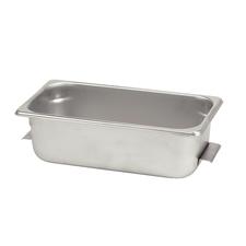 Panier de drainage à paroi solide en acier inoxydable pour nettoyeur à ultrasons Quantrex® 140
