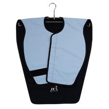 Tabliers pour radiographies sans plomb – Poncho panoramique pour adultes, microfibre bleue