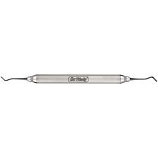 Instruments pour composite Satin Steel XTS – Mini 3 Goldstein standard individuel, Flexi-Thin, double extrémité