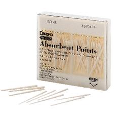 Absorbent Endodontic Paper Points – Standard ISO Sizes, 0.02 Taper, Nonsterile Bulk Package, 200/Box