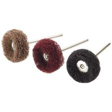 Hatho® Scotch Brite™ Brushes – Miniature Handpiece, 12/Pkg