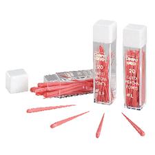 Gutta Percha Points – Hand Rolled, Plain, 20 Points/Vial, 6 Vials/Box