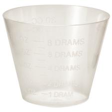 Coupelles de mesure, en polypropylène transparent, de 30 ml - 100/emballage