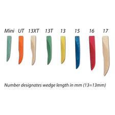 Sycamore Wood Wedges, 400/Pkg
