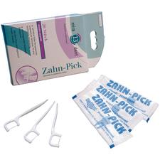 Zahn-Pick Flossers – Individually Wrapped, 100/Pkg