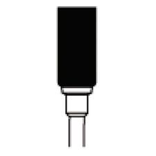 Couteaux universels NTI® - Coupe droite régulière, HP, 1,75" Longueur de tige, bleu