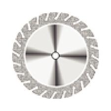 Disques de diamant striés NTI® – HP, double face, 1/emballage