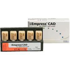Blocs IPS Empress® CAD TF (translucidité faible), 5/emballage