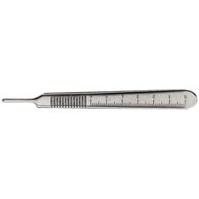 Manche de scalpel – Acier inoxydable, 3
