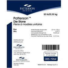 Patterson® Die Stone – Blue