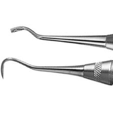 Guide de ligature/détartreur, double extrémité