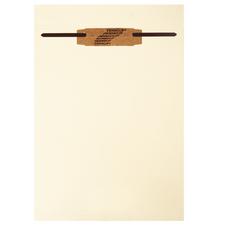 Standard Fileback Divider, 2-Inch Fastener, 8-1/2" x 11", 100/Box