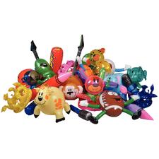 Inflatables Assortment, 8" to 23", 72/Pkg