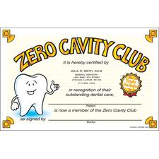 Good Patient Certificate, Personalized, 8-1/2" x 5-1/2", 100/Pkg