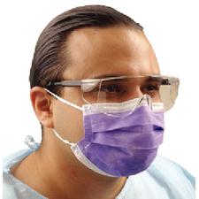 Masques à bandes auriculaires sans latex Isofluid® – ASTM niveau 1, 50/boîte