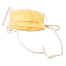 Masques chirurgicaux antibuée Fluidshield – ASTM niveau 3, style plié avec attaches, orange, 50/emballage
