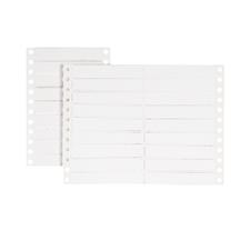 1-Across Blank Continuous Label, White, 3-1/2" W x 5/8" H, 1,000/Pkg