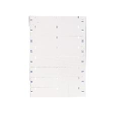 Typewriter Label, 1-Across, White, 3-1/2" W x 5/8" H, 250/Roll