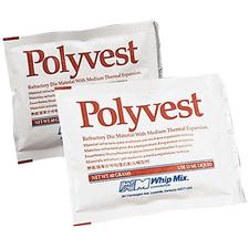 Polyvest Refractory Investment, 24/60 g Preweighed Packets