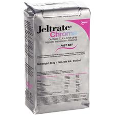 Jeltrate® Chroma Dustless Color-Changing Alginate Impression Material – Fast Set, 454 g Pouches, 1/Pkg