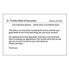 Design Your Own Postcard, White, 5-1/2" W x 3-5/8" H, 250/Pkg